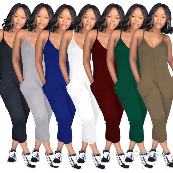 s-3xl women's sleeveless romper wide leg pants overalls one piece strap tank jumpsuit loose pants clubwear bodysuit playsuit street c51, White
s-3xl women's sleeveless romper wide leg pants overalls one piece strap tank jumpsuit loose pants clubwear bodysuit playsuit street c51, White