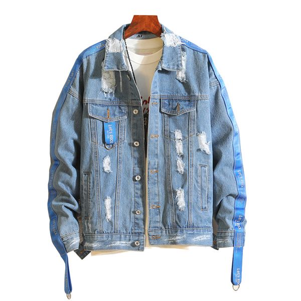 jaycosin men's autumn winter jacket casual vintage wash distressed men's autumn and winter retro washed washed hole denim, Black;brown
jaycosin men's autumn winter jacket casual vintage wash distressed men's autumn and winter retro washed washed hole denim, Black;brown