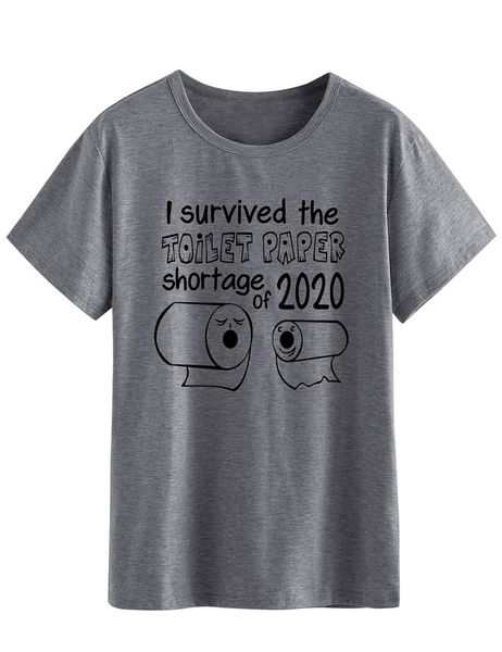 crew neck womens tshirts summer slim short sleeve ladies toilet paper letter print tees female apparel, White
crew neck womens tshirts summer slim short sleeve ladies toilet paper letter print tees female apparel, White
