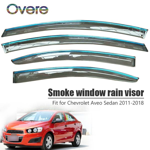 overe 4pcs/1set smoke window rain visor for chevrolet aveo sedan 2011 2012 2013 2014 2015 2016 2017 2018 abs guard accessories
overe 4pcs/1set smoke window rain visor for chevrolet aveo sedan 2011 2012 2013 2014 2015 2016 2017 2018 abs guard accessories