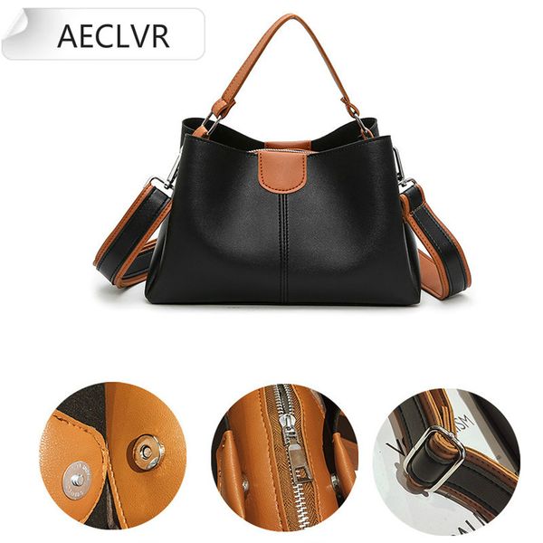aeclvr fashion bucket handbag contrast color simple wild shoulder messenger lady bag handbag women bag
aeclvr fashion bucket handbag contrast color simple wild shoulder messenger lady bag handbag women bag
