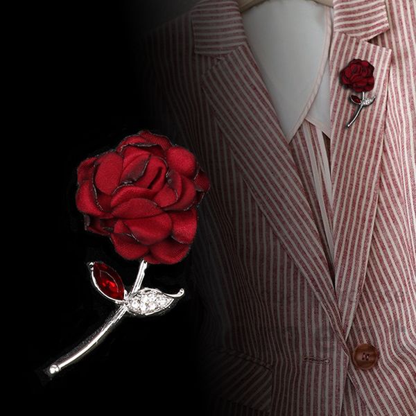 korean cloth art rose brooch pin crystal lapel pins fashion coat cardigan sweater badge corsage brooches for women accessories, Gray
korean cloth art rose brooch pin crystal lapel pins fashion coat cardigan sweater badge corsage brooches for women accessories, Gray
