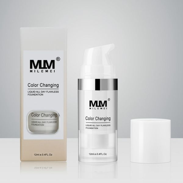 12ml color changing liquid foundation makeup change to your skin tone by just blending foundation color changing liquid concealer 60pcs/lot
12ml color changing liquid foundation makeup change to your skin tone by just blending foundation color changing liquid concealer 60pcs/lot