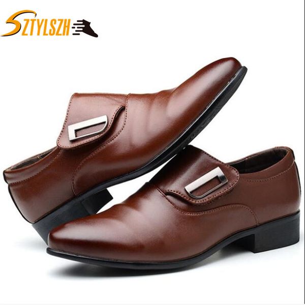 men's lace-up oxfords dress shoes men's pu leather business office wedding flats man casual party driving shoes big size 38-48 y20, Black
men's lace-up oxfords dress shoes men's pu leather business office wedding flats man casual party driving shoes big size 38-48 y20, Black