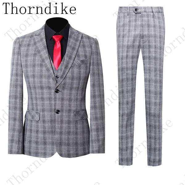 jacket+vest+pants ) 2020 new fashion boutique plaid groom wedding dress men suit men's formal slim business suit plaid stripe, White;black
jacket+vest+pants ) 2020 new fashion boutique plaid groom wedding dress men suit men's formal slim business suit plaid stripe, White;black