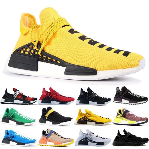 2019 new human race hu trail pharrell williams running shoes men nerd black cream mens trainer women designer sports sneakers, White;red
2019 new human race hu trail pharrell williams running shoes men nerd black cream mens trainer women designer sports sneakers, White;red