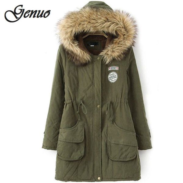 winter warm coat women long parkas fashion faux fur hooded womens overcoat casual cotton padded jacket colors, Black
winter warm coat women long parkas fashion faux fur hooded womens overcoat casual cotton padded jacket colors, Black