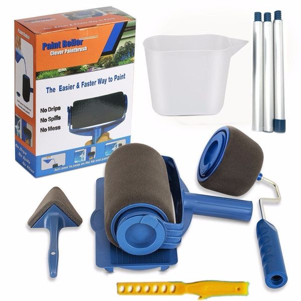 6pcs/set paint runner pro by renovate roller brush handle tool wall paint roller wall painting for home office
6pcs/set paint runner pro by renovate roller brush handle tool wall paint roller wall painting for home office