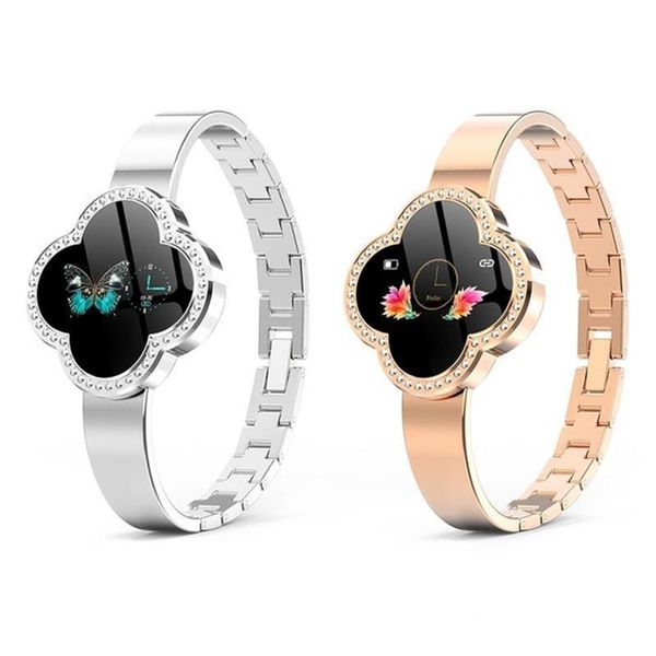slimy s6 glass jewelry buckle smart watch heart rate blood pressure elegant fashion female smart watch message call reminder
slimy s6 glass jewelry buckle smart watch heart rate blood pressure elegant fashion female smart watch message call reminder