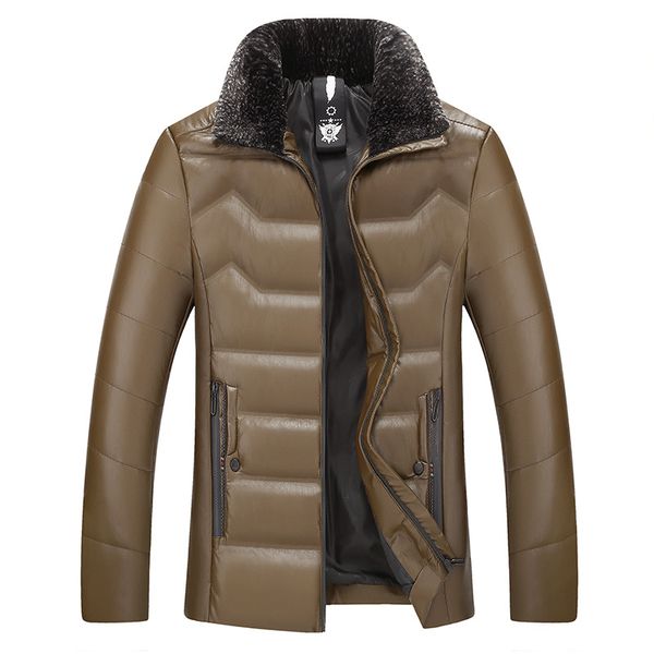 new arrival fashion winter men thick warm down casual thick jackets leather coat men plus size l 2xl 3xl 4xl 5xl, Black
new arrival fashion winter men thick warm down casual thick jackets leather coat men plus size l 2xl 3xl 4xl 5xl, Black
