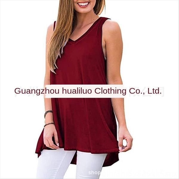 2019 sleeveless v-neck waist 2019 sleeveless v-neck t- women's t-shirt waist women's shirt, White
2019 sleeveless v-neck waist 2019 sleeveless v-neck t- women's t-shirt waist women's shirt, White