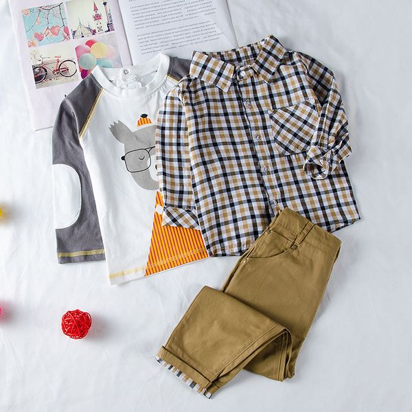 Baby Boys Gentleman Set Clothing Set Kids Suit Tops Pants Plaid Coat 3pcs Sport Clothes Suit Boys Spring Clothes, Coat + shirt +pants
Baby Boys Gentleman Set Clothing Set Kids Suit Tops Pants Plaid Coat 3pcs Sport Clothes Suit Boys Spring Clothes, Coat + shirt +pants