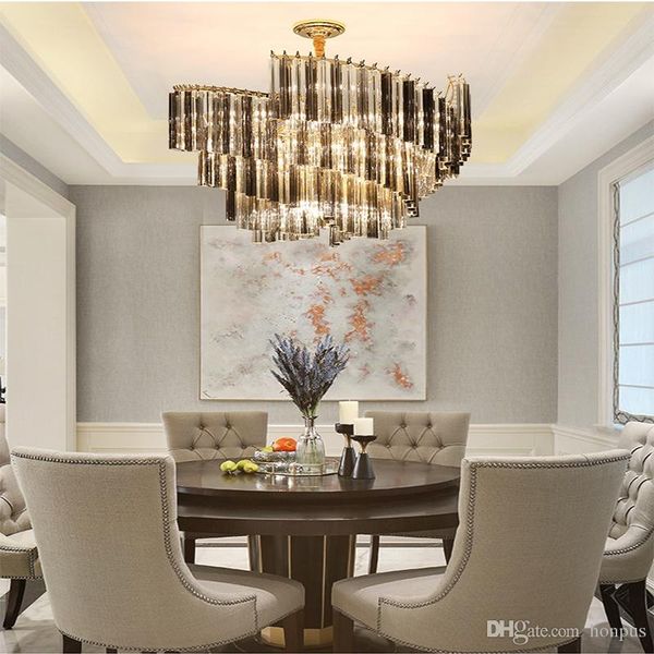 light luxury chandelier creative personality crystal chandelier post modern minimalist model room dining room living room lamp
light luxury chandelier creative personality crystal chandelier post modern minimalist model room dining room living room lamp