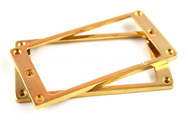 niko flat metal humbucker pickup frame mounting ring 4mm thick gold with 8 screws wholesales
niko flat metal humbucker pickup frame mounting ring 4mm thick gold with 8 screws wholesales