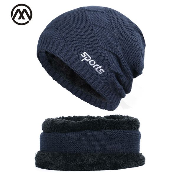 2019 classic men's winter knit hat scarf set sports casual cotton cap bib 2 sets plus velvet thickening men's peas, Blue;gray
2019 classic men's winter knit hat scarf set sports casual cotton cap bib 2 sets plus velvet thickening men's peas, Blue;gray