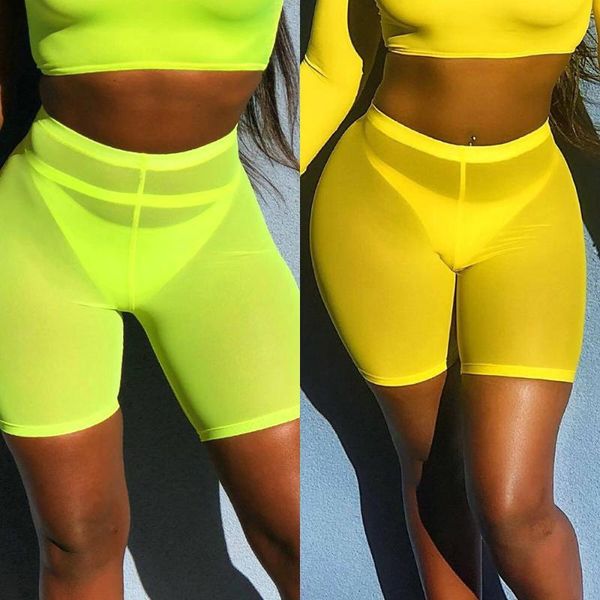 2020 летняя мода желтая сетка transaparent сексуальные женщины повседневные шорты женские шорты с высокой талией летние сексуальные #1231, Black;pink 
2020 летняя мода желтая сетка transaparent сексуальные женщины повседневные шорты женские шорты с высокой талией летние сексуальные #1231, Black;pink