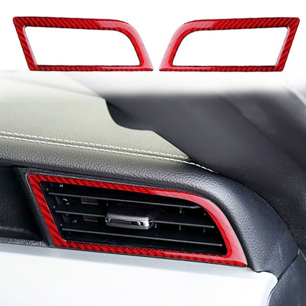 2pcs/set side carbon fiber dashboard sticker decoration left right car accessories styling air outlet frame for mustang
2pcs/set side carbon fiber dashboard sticker decoration left right car accessories styling air outlet frame for mustang