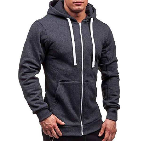 mens zipped detachable hooded sweatshirt autumn solid color long sleeve hoody casual gym slim hooded sweatshirts hot, Black
mens zipped detachable hooded sweatshirt autumn solid color long sleeve hoody casual gym slim hooded sweatshirts hot, Black