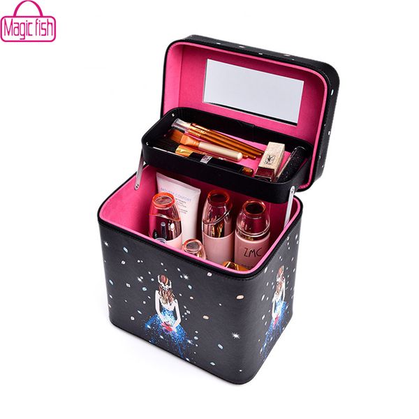 magic fish portable cosmetics case modern stylish cartoon printed pu leather large size multifunction makeup bag
magic fish portable cosmetics case modern stylish cartoon printed pu leather large size multifunction makeup bag