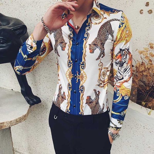 camisas hombre бренд мужская рубашка 2019 мода печати мужские рубашки с длинным рукавом все матч мужские повседневные рубашки slim fit певиц, White;black
camisas hombre бренд мужская рубашка 2019 мода печати мужские рубашки с длинным рукавом все матч мужские повседневные рубашки slim fit певиц, White;black