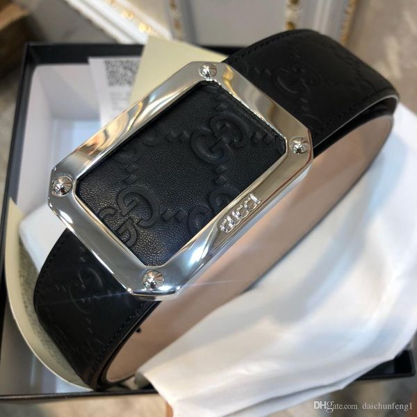fashion 4.0 cm width gold silver buckle canvas leather men belt with box belts women belts 403941, Black;brown
fashion 4.0 cm width gold silver buckle canvas leather men belt with box belts women belts 403941, Black;brown