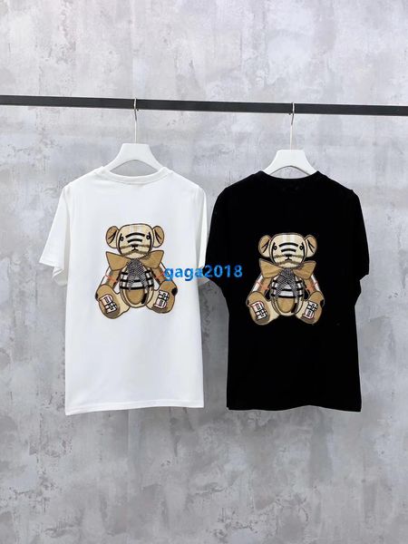 high end women girls t-shirt crystal monogram letter bear patch crew neck short sleeve blouse shirt tee fashion design luxury pullover, White
high end women girls t-shirt crystal monogram letter bear patch crew neck short sleeve blouse shirt tee fashion design luxury pullover, White