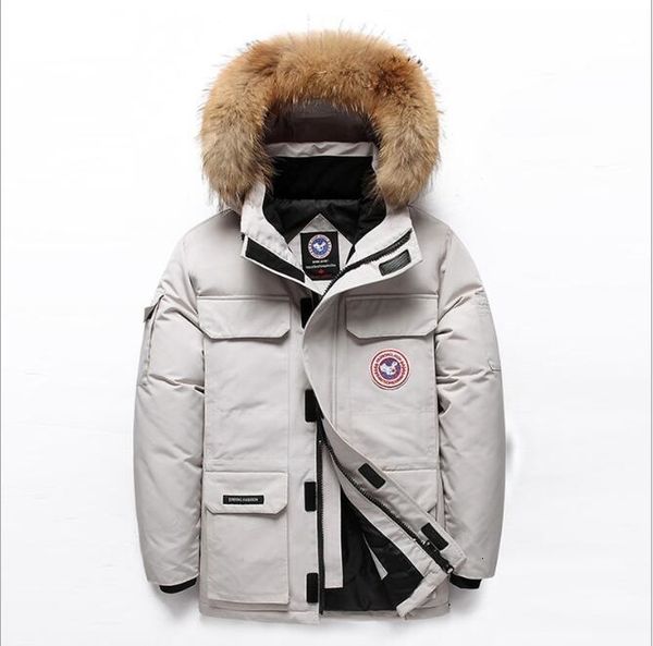 2019 hight quality canada down jacket men thick warm 90% white duck down hooded natural fur collar man waterproof men down coat y191104, Black
2019 hight quality canada down jacket men thick warm 90% white duck down hooded natural fur collar man waterproof men down coat y191104, Black