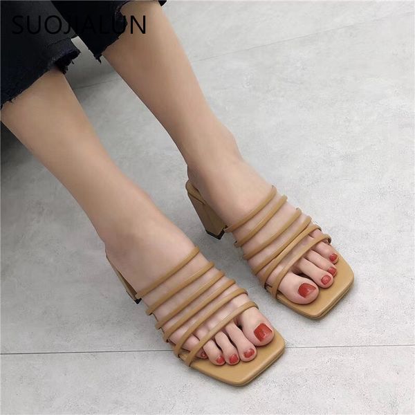 women high heels slipper slip on square heel women summer outdoor sandal fashion thin strap slipper elegant shoe, Black
women high heels slipper slip on square heel women summer outdoor sandal fashion thin strap slipper elegant shoe, Black