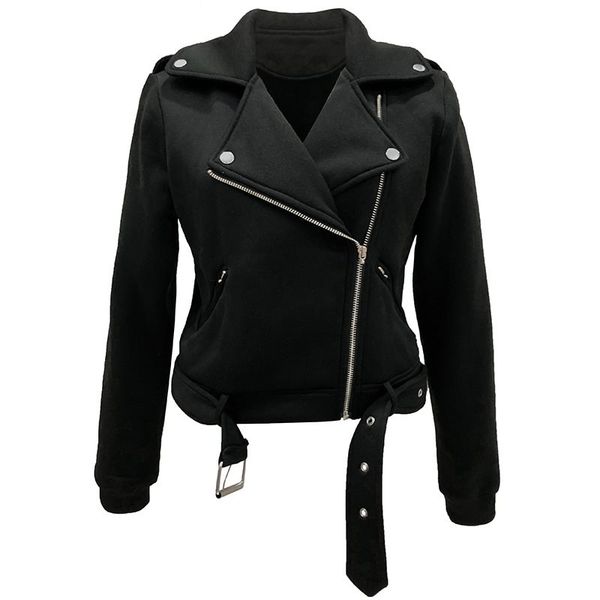 autumn 2019 gothic warm high street casual women jackets casual white slim plain zipper plus size overcoats female cool overcoat, Black
autumn 2019 gothic warm high street casual women jackets casual white slim plain zipper plus size overcoats female cool overcoat, Black