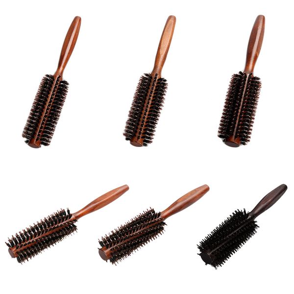 6 types straight 5 pcs twill hair comb natural boar bristle rolling brush round barrel blowing curling diy hairdressing styling tool, Silver
6 types straight 5 pcs twill hair comb natural boar bristle rolling brush round barrel blowing curling diy hairdressing styling tool, Silver