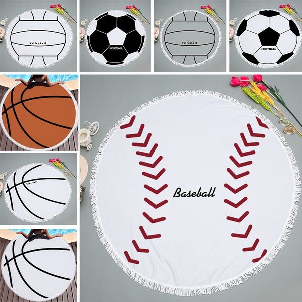 round tassel baseball softball beach towel polyster volleyball picnic beach blanket yoga mat cover wrap clothing 150cm hh7-1004
round tassel baseball softball beach towel polyster volleyball picnic beach blanket yoga mat cover wrap clothing 150cm hh7-1004
