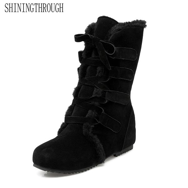 shiningthrough new arrival classic mujer botas waterproof pu leather snow boots winter shoes for women, Black
shiningthrough new arrival classic mujer botas waterproof pu leather snow boots winter shoes for women, Black