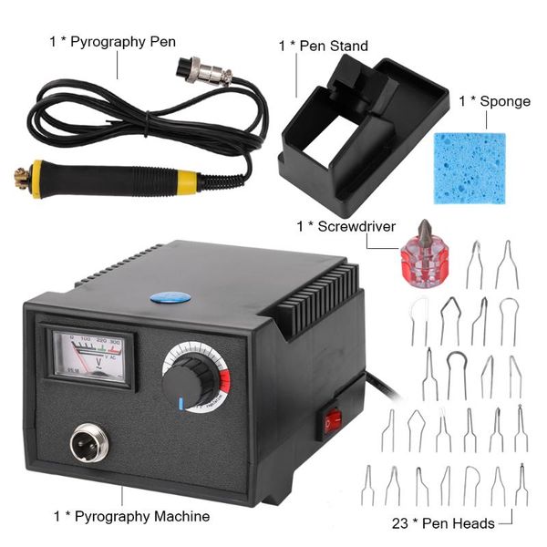 pyrography machine multifunctional digital electric gourd wooden pyrography machine pointer instrument 23pcs heating pen hea
pyrography machine multifunctional digital electric gourd wooden pyrography machine pointer instrument 23pcs heating pen hea