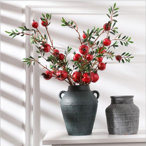 artificial pomegranate flowers plastic fruits fake plant decoration wedding party home decoration accessories
artificial pomegranate flowers plastic fruits fake plant decoration wedding party home decoration accessories