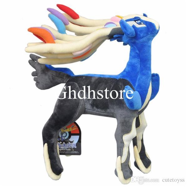 good new 13" 33cm xerneas plush doll anime collectible dolls stuffed party gifts soft toys
good new 13" 33cm xerneas plush doll anime collectible dolls stuffed party gifts soft toys
