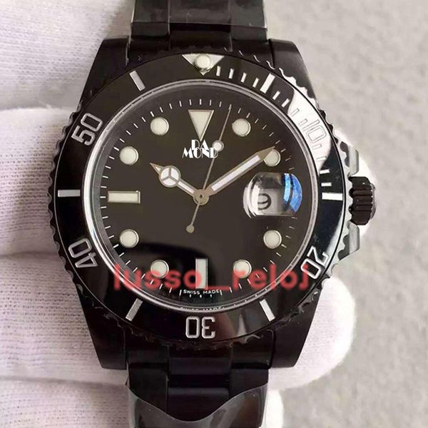 2020 men mens watches 40mm classic series banford all black 2813 automatic movement original folding buckle watch wristwatches, Slivery;brown
2020 men mens watches 40mm classic series banford all black 2813 automatic movement original folding buckle watch wristwatches, Slivery;brown