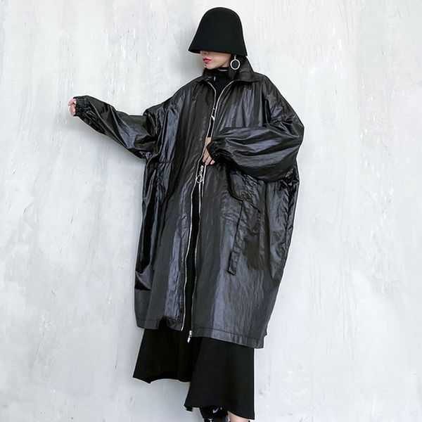 johnature 2020 spring harajuku streetwear сплошной цвет женщины пальто новый воротник отложной молнии карманы сыпучих ветровки, Tan;black
johnature 2020 spring harajuku streetwear сплошной цвет женщины пальто новый воротник отложной молнии карманы сыпучих ветровки, Tan;black