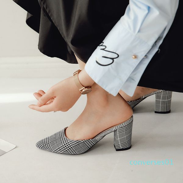 fashion women high heels slipper mules decors pointed toe slip shoes slipper pumps elegant women shoes co01, Black
fashion women high heels slipper mules decors pointed toe slip shoes slipper pumps elegant women shoes co01, Black