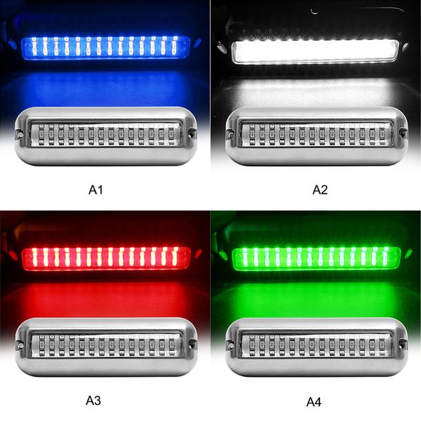 50w stainless steel marine boat 42 led underwater pontoon transom light high quality
50w stainless steel marine boat 42 led underwater pontoon transom light high quality