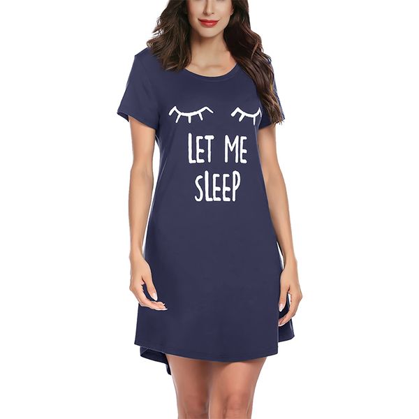 sleepwear women nightgown comfy sleep shirt soft bamboo sleep dress short sleeve casual night dress loose dress, Black;red
sleepwear women nightgown comfy sleep shirt soft bamboo sleep dress short sleeve casual night dress loose dress, Black;red