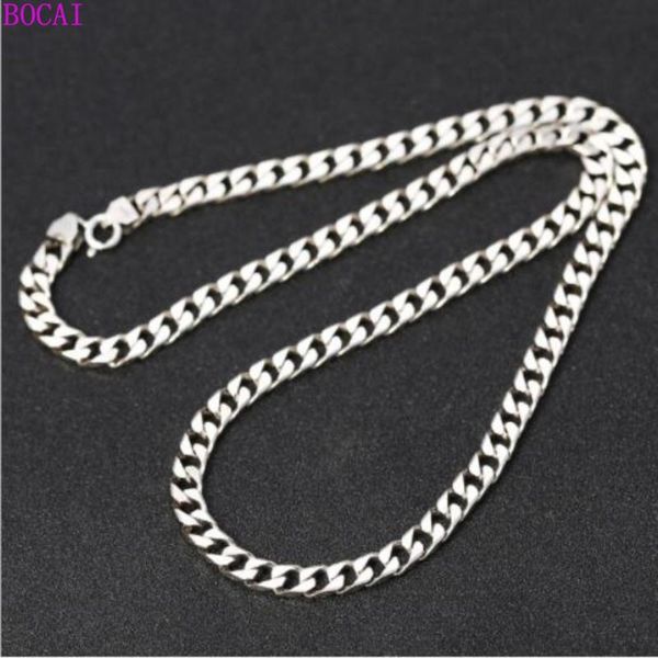 s925 sterling silver men's necklace personalized retro men's necklace thai silver craft 5.5mm simple flat chain
s925 sterling silver men's necklace personalized retro men's necklace thai silver craft 5.5mm simple flat chain