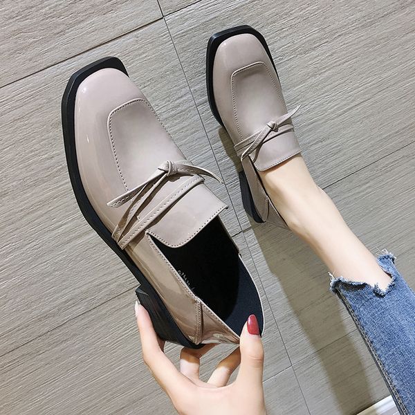 2019 fashion women's female shoe casual woman platform shoes oxfords square toe autumn modis dress leather new fall, Black
2019 fashion women's female shoe casual woman platform shoes oxfords square toe autumn modis dress leather new fall, Black