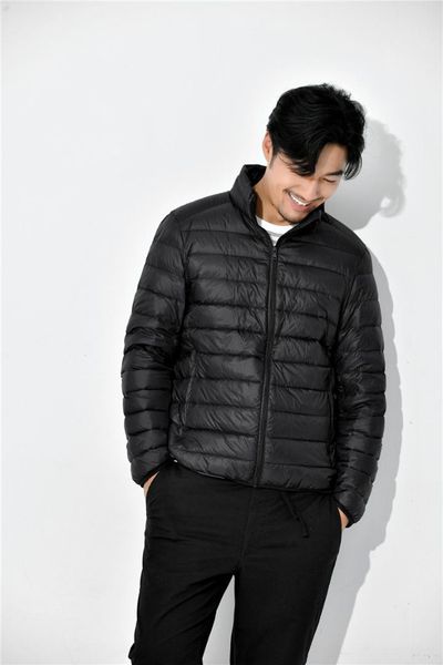 lightweight down jacket men winter new short handsome male jacket slim youth light comfortable warm outwear coats for men, Black
lightweight down jacket men winter new short handsome male jacket slim youth light comfortable warm outwear coats for men, Black