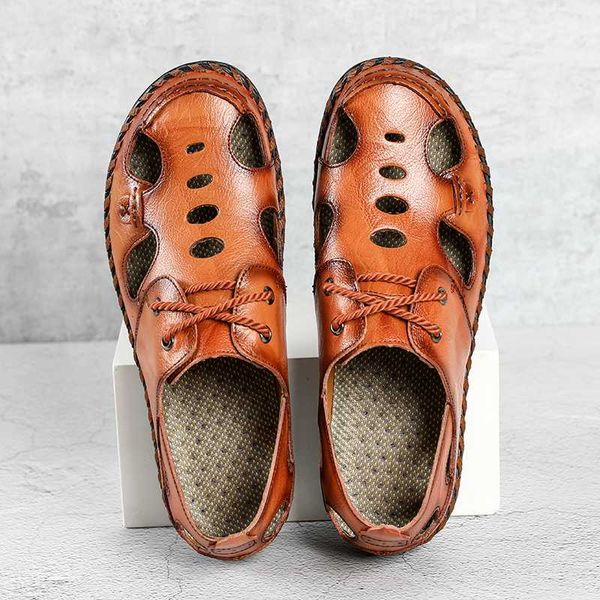2020 new summer men's sandals leather baotou casual shoes breathable beach shoes sandals and slippers non-slip outdoor, Black
2020 new summer men's sandals leather baotou casual shoes breathable beach shoes sandals and slippers non-slip outdoor, Black