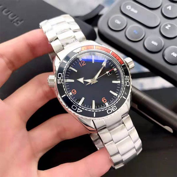 luxury mens mechanical automatic watch 007 stainless steel strap mens watches montre de luxe designer professional wristwatch male, Slivery;brown
luxury mens mechanical automatic watch 007 stainless steel strap mens watches montre de luxe designer professional wristwatch male, Slivery;brown