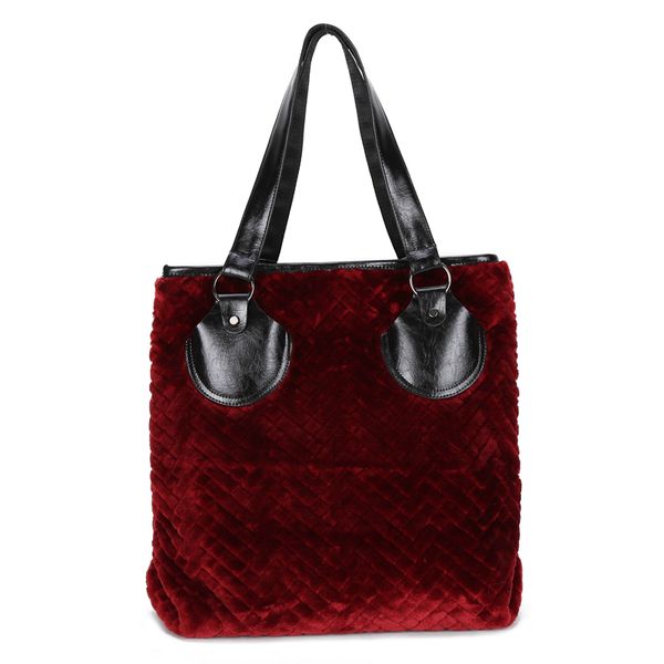 new fashion red velvet bag women handbag large capacity leather tote shoulder bag for ladies hand bags tasche sac femme
new fashion red velvet bag women handbag large capacity leather tote shoulder bag for ladies hand bags tasche sac femme