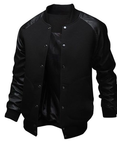 zogaa mens baseball jacket autumn fashion cool outwear jacket patchwork stand collar casual slim fit jackets and coats for men, Black;brown
zogaa mens baseball jacket autumn fashion cool outwear jacket patchwork stand collar casual slim fit jackets and coats for men, Black;brown