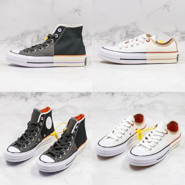 2020 new canvas shoes deconstruction stitching mixed colors beige gray black casual shoes chuck 1970s 70 men women sneakers 35-44
2020 new canvas shoes deconstruction stitching mixed colors beige gray black casual shoes chuck 1970s 70 men women sneakers 35-44