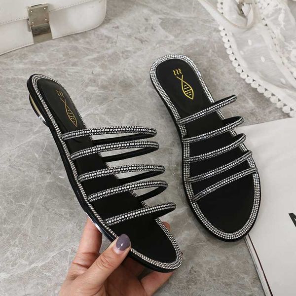 rhinestone slippers platform flats women sandals glitters new summer shoes woman sweet casual concise shoes woman, Black
rhinestone slippers platform flats women sandals glitters new summer shoes woman sweet casual concise shoes woman, Black