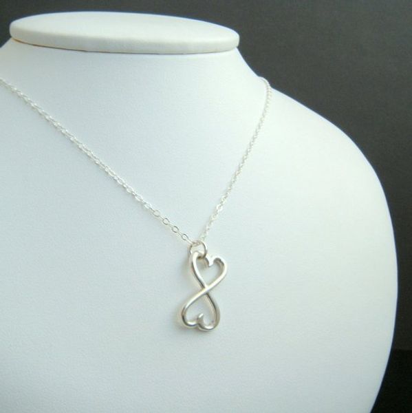 5pcs outline open two love heart infinite infinity necklace geometric wire wrapped vertical 2 double hearts necklaces for women, Silver
5pcs outline open two love heart infinite infinity necklace geometric wire wrapped vertical 2 double hearts necklaces for women, Silver